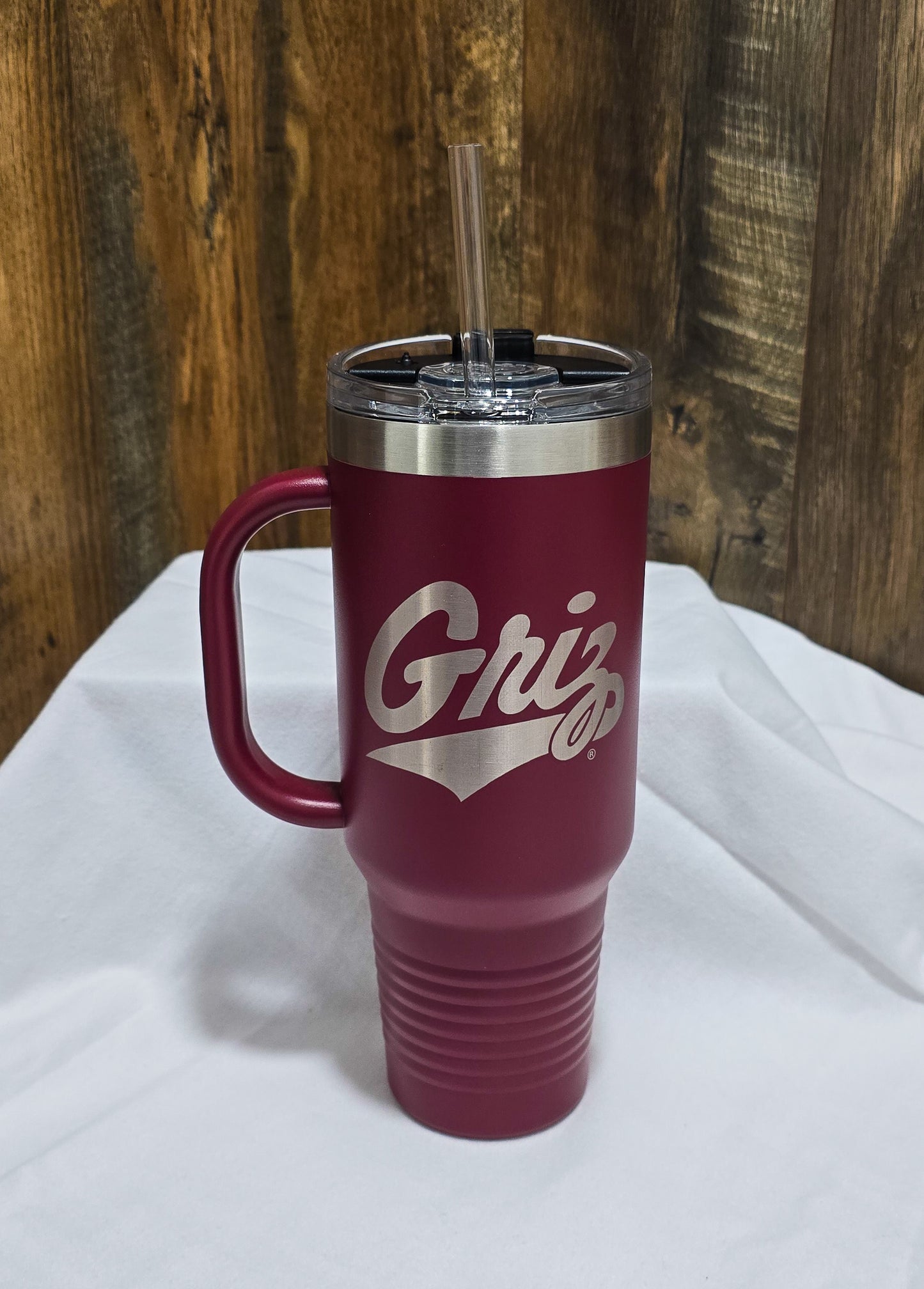 University of Montana Griz 40 oz Mug - NCAA Licensed