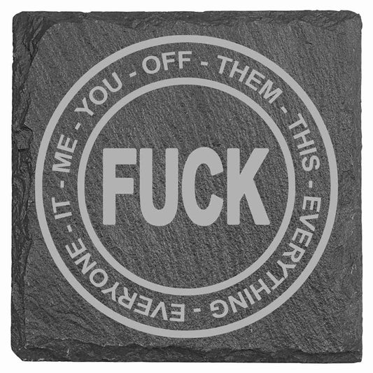 Slate Coasters - Funny Themed