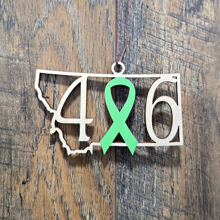 Cancer Charity Ornaments & Mirror Hanger